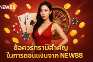 Withdraw Money NEW88 - ถอนเงินที่ชนะได้ง่ายดาย
