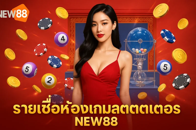 รายชื่อห้องเกมลอตเตอรี่ NEW88