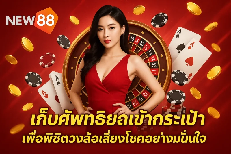 เก็บศัพท์ยอดฮิตเข้ากระเป๋า เพื่อพิชิตวงล้อเสี่ยงโชคอย่างมั่นใจ